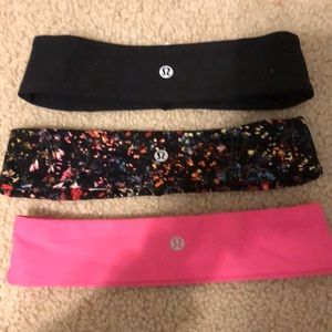 Lululemon headbands Includes rare hard to get item